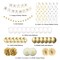 Gold Birthday Party Decorations - Happy Birthday Banner and Supplies for 16th, 18th, 21st, 30th, 40th, 50th, 60th, and 70th Celebrations, Including Gold and White Balloons